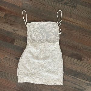 lucy in the sky white dress